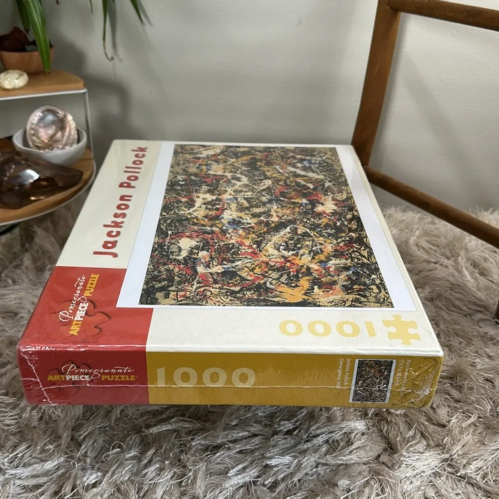 Jackson Pollock Convergence 1000 Piece Jigsaw Puzzle Pomegranate Art Puzzle‎